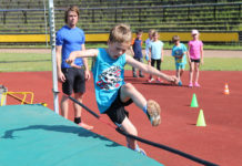 Training nach Corona beim SV Lerchenberg in Altenburgs Skatbank Arena. Foto: Mario Jahn