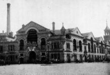 Die historische Markthalle am Wilhelm-Leuschner-Platz (Aufnahme von 1899) soll als Vorbild für den Neubau dienen. Sie war im Zweiten Weltkrieg zerstört worden