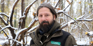 Marko Reimann ist als Stadtwaldranger für den Leipziger Stadtwald zuständig. Foto: André Kempner