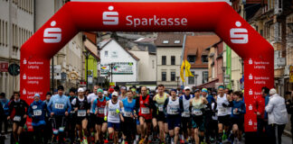 Am Sonntag, dem 3. März, ist Eilenburg im Lauffieber. Zum 27. Mal findet dann in der Muldestadt der Mazdalauf statt. Foto: Karsten Schmidt