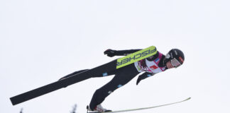 Vor allem im Sprung läuft es für die 18-jährige aus Leipzig in dieser Saison ausgezeichnet: Bei der Junioren-Ski-WM wartete sie in Planica sowohl in der Mixed-Staffel als auch im Einzel mit der Tagesbestweite auf. Foto: Jan Simon Schaefer