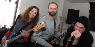 Die Leipziger Rockband Squan sucht nach einem weiteren Sänger oder einer Sängerin. Foto: André Kempner