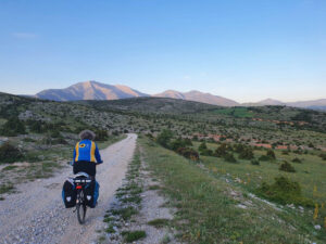 Die griechischen Berge hatten es in sich. Foto: Rebecca Maria Salentin