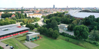 Dieses (sportliche) Areal soll schicker werden – und damit internationalen Ansprüchen genügen: Da- für wollen sich Stadt Leipzig und der Freistaat Sachsen stark machen. Foto: André Kempner