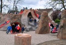 Der Geopark Porphyrland feiert seinen 10. Geburtstag. Dafür gibt es am 19. Oktober ein großes Festival – bei dem auch der neue Vulkanspielplatz erobert werden darf. Foto: Frank Schmidt