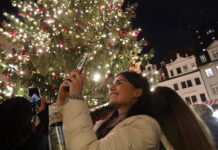 Der Leipziger Weihnachtsmarkt öffnete am 26. November 2024 ofiziell eine Pforten. Foto: Dirk Knofe