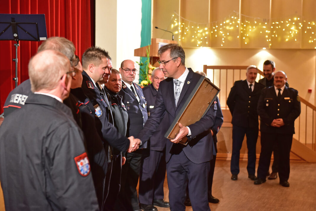 Auszeichnungsveranstaltung der Rettungskräfte im Landkreis Nordsachsen 2024 Foto: Alexander Bley/Landratsamt Nordsachsen