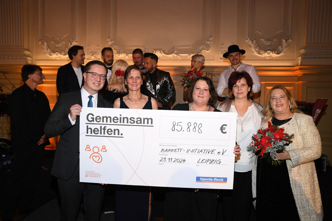 Die stattliche Summe von 85888 Euro konnte zum fünften Barrett Charity Dinner zusammengetragen werden. Foto: Manfred Neugebauer