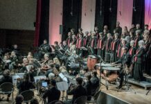 Zum mittlerweile 29. Neujahrskonzert hatten der Volkschor und der Musikverein Eilenburg ins Bürgerhaus der Muldestadt eingeladen. Foto: J. Unger